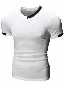Футболка белая Slim Fit