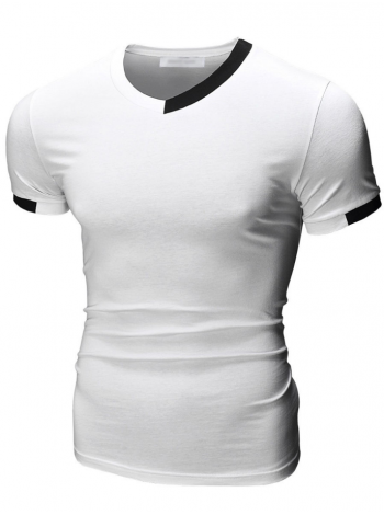 Футболка белая Slim Fit