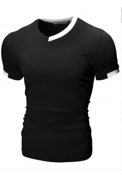 Футболка черная Slim Fit