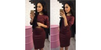 Костюм из ангоры с юбкой